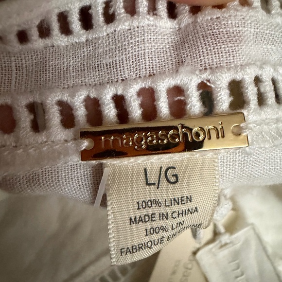 Magaschoni elegant White Lace Dress IDENTICAL TO ALC - Picture 7 of 15